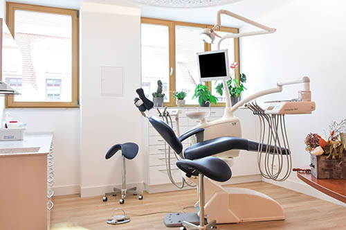 Die Räume der Zahnarztpraxis Seiffert in Freiberg